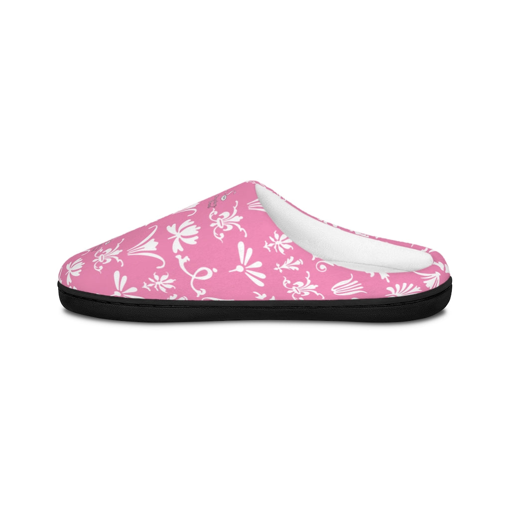 SHUS Brand Pink Indoor Luxury Slippers