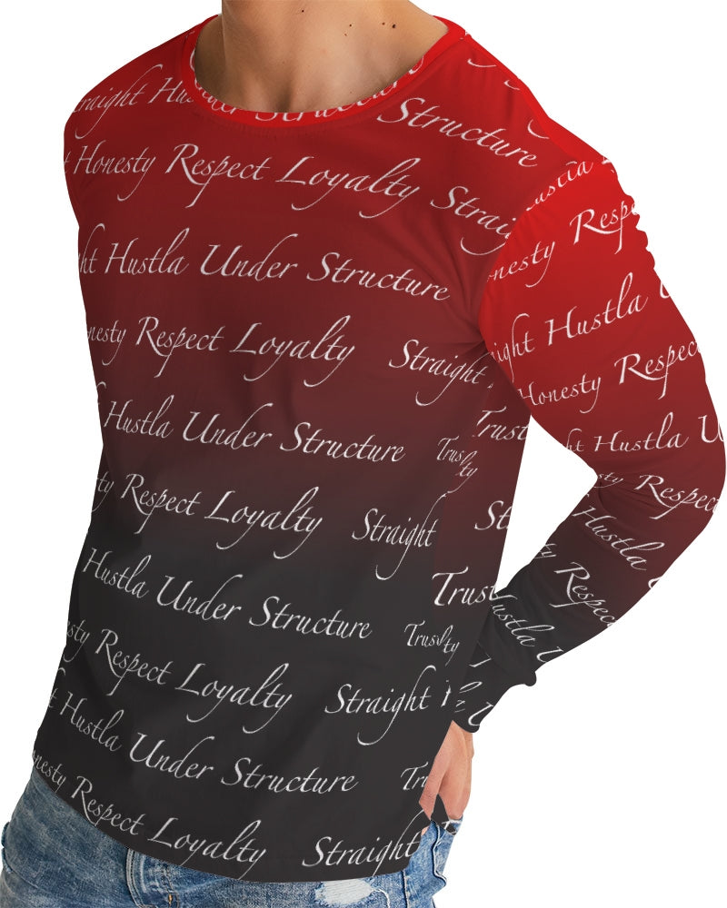 SHUS Brand Trust Luxury Men's Long Sleeve Tee