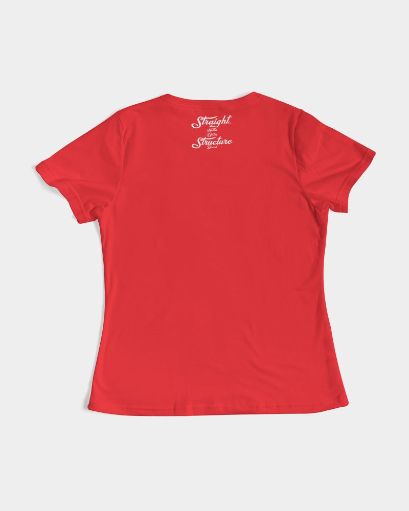 SHUS Brand Red  luxury Women's Tee