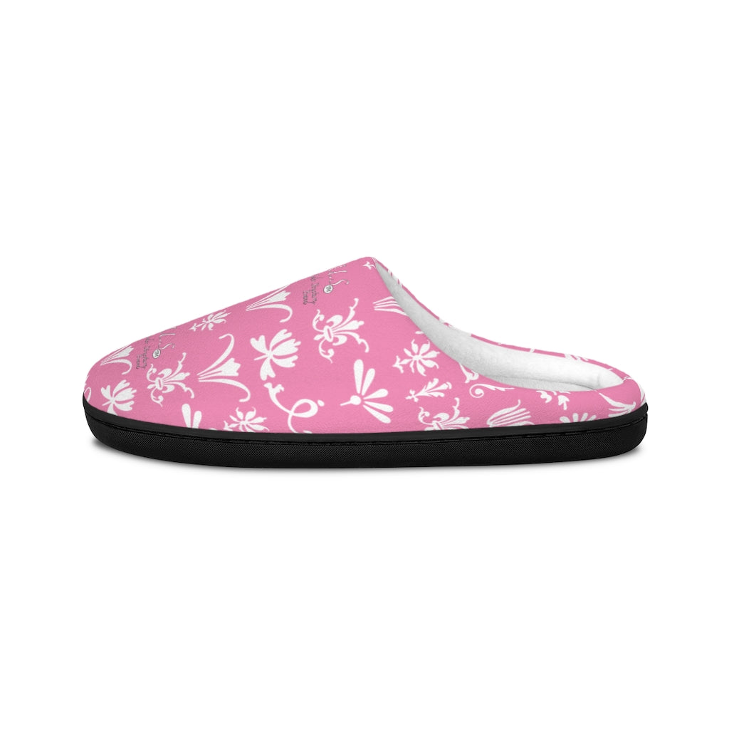 SHUS Brand Pink Indoor Luxury Slippers