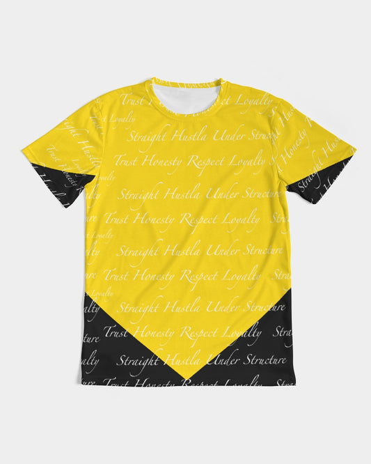 SHUS Brand Dripping Gold luxury Men's Tee