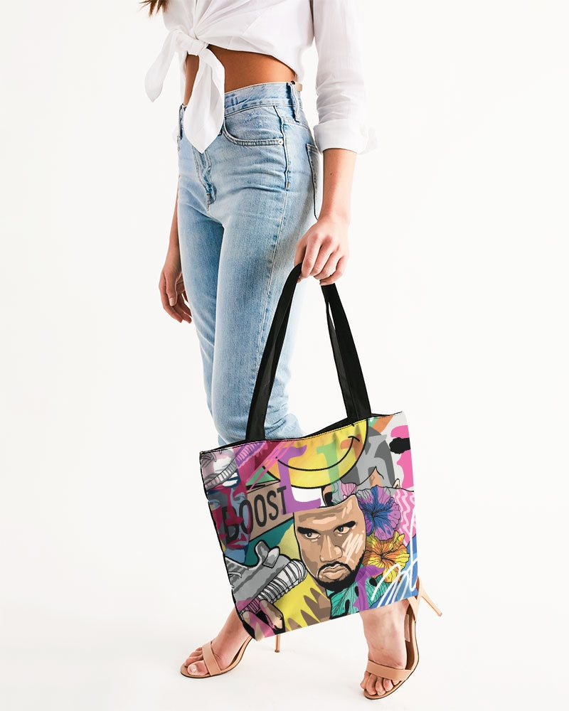 Legends Live forever Luxury Canvas Zip Tote