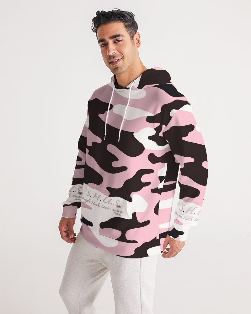 SHUS Brand Pink & Ready Camo Men's luxury Hoodie