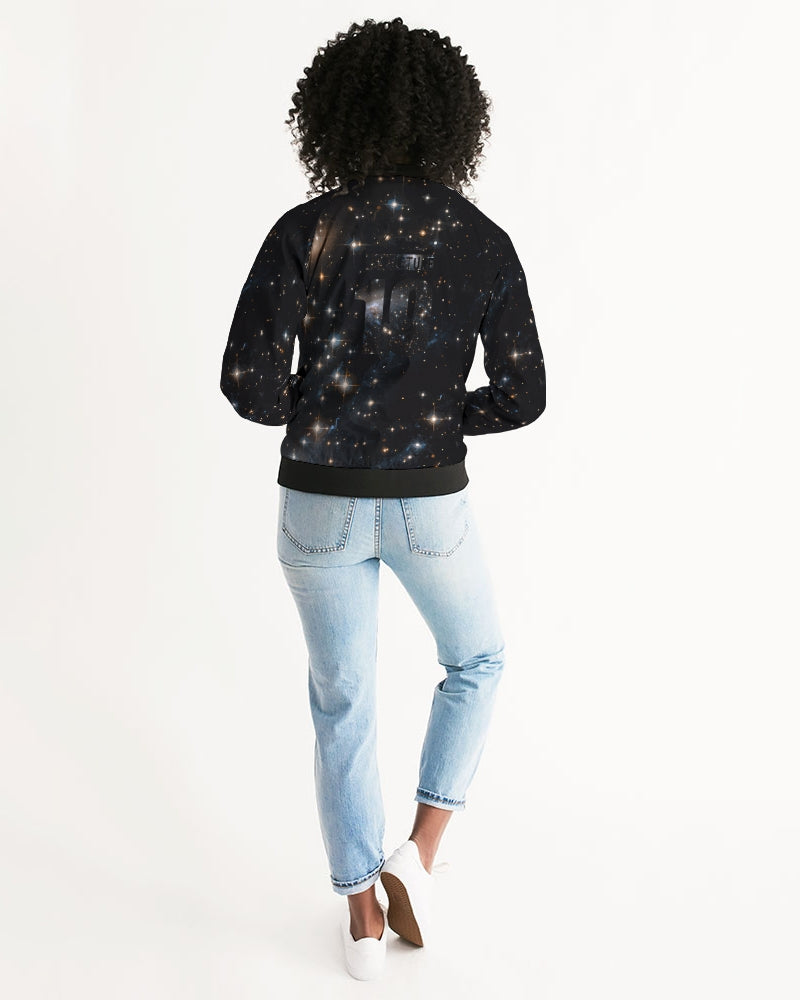 SHUS Brand luxury Space life Women's Bomber Jacket