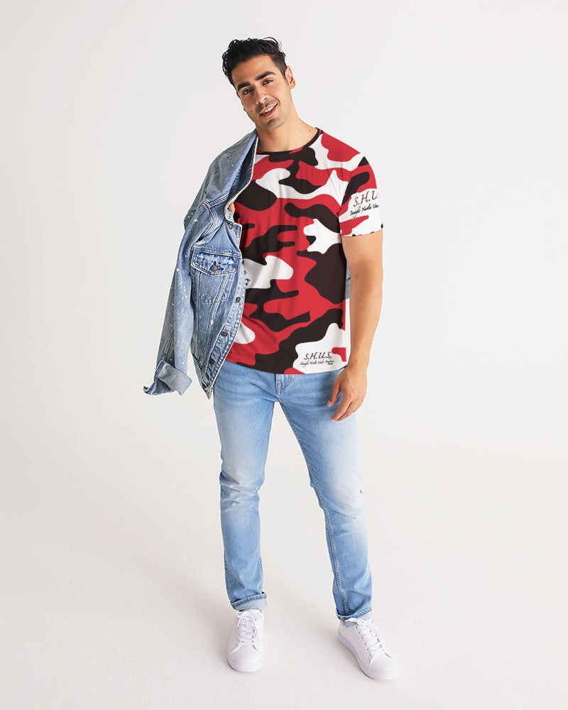 Red Camo Luxury Men's Tee