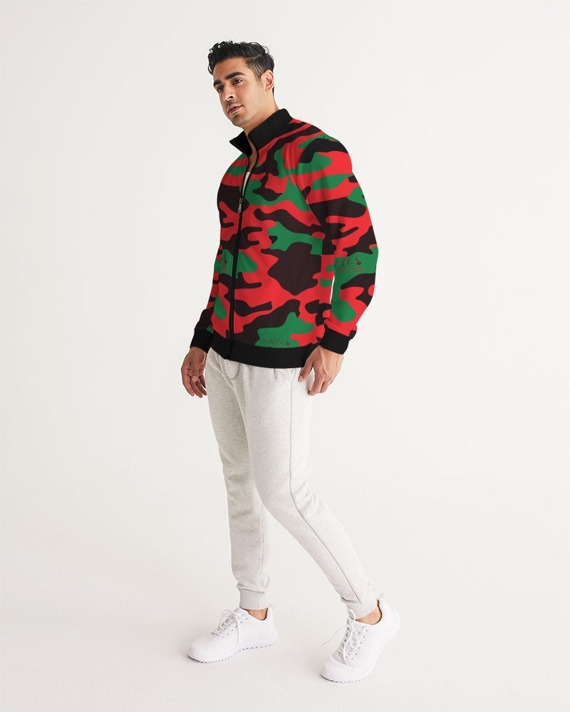 SHUS Brand RBG Camo Luxury Men's Track Jacket