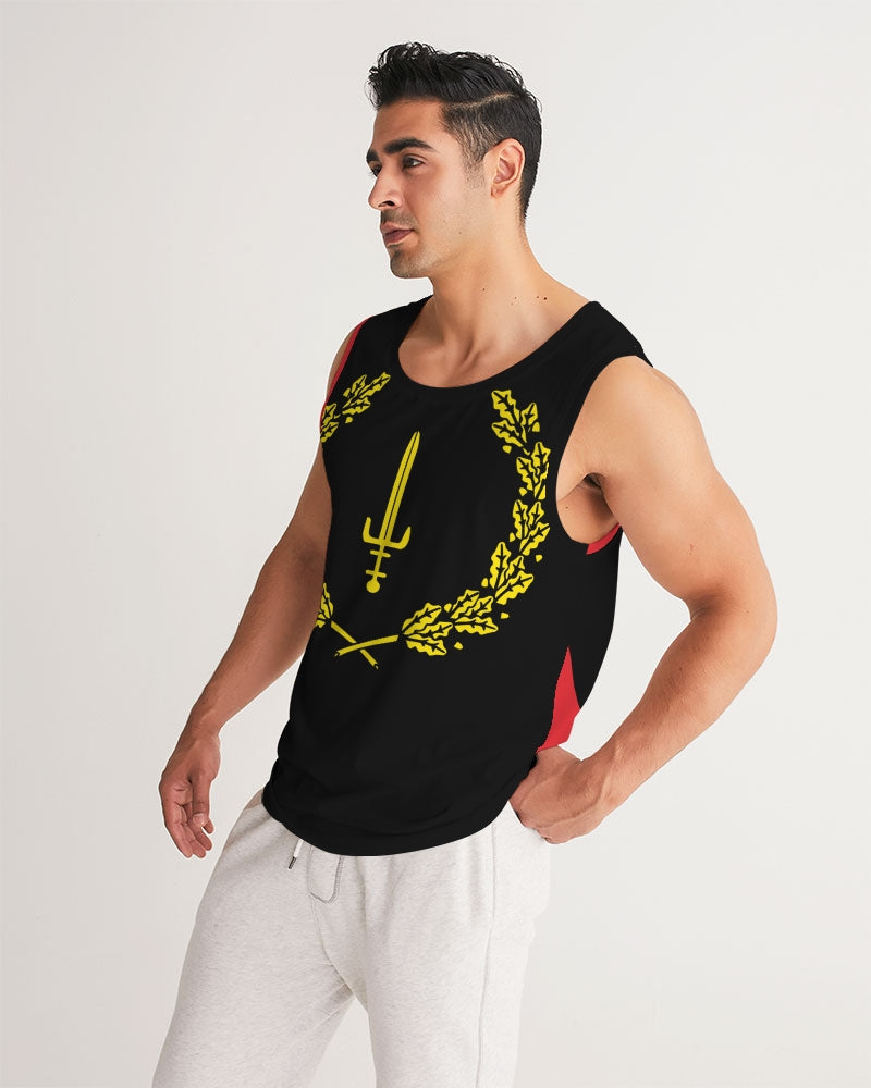 The Black American Heritage flag Luxury Men's Sports Tank