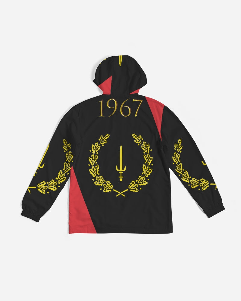 The Black American Heritage flag Luxury Men's Windbreaker