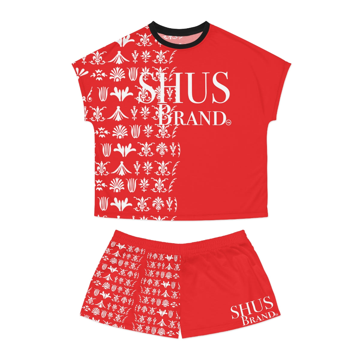 SHUS Brand Luxury Women's Short Pajama Set