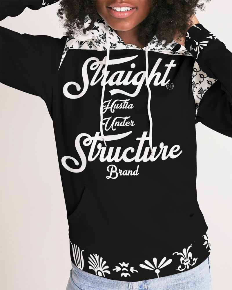 SHUS Brand Upscale Black Luxury Women's Hoodie