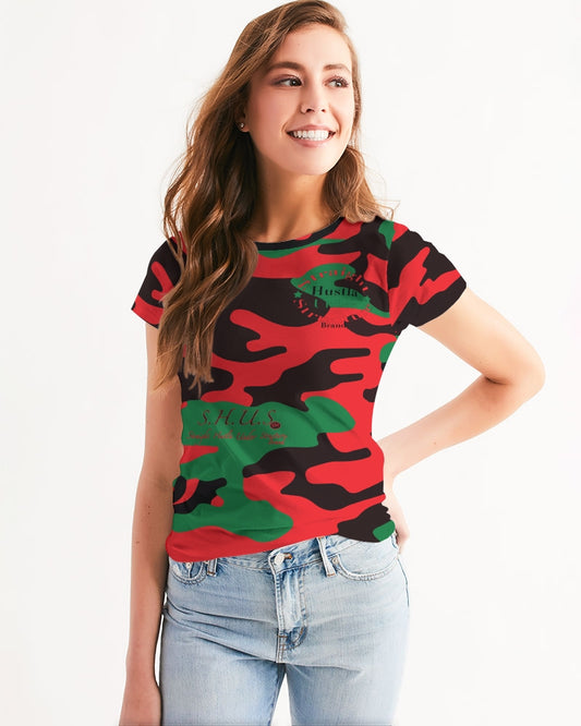 SHUS Brand RBG Camo Luxury Women's Tee