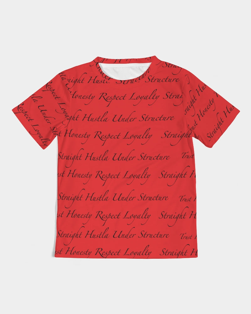 SHUS Brand luxury Red Fall Kids Tee