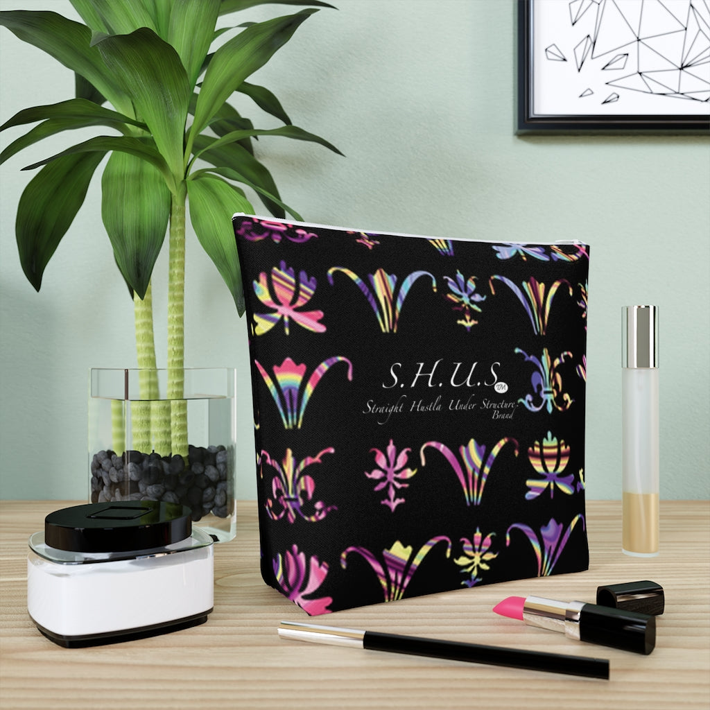 SHUS Brand Luxury Cotton Cosmetic Bag