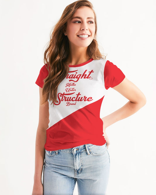 SHUS Brand Red  luxury Women's Tee