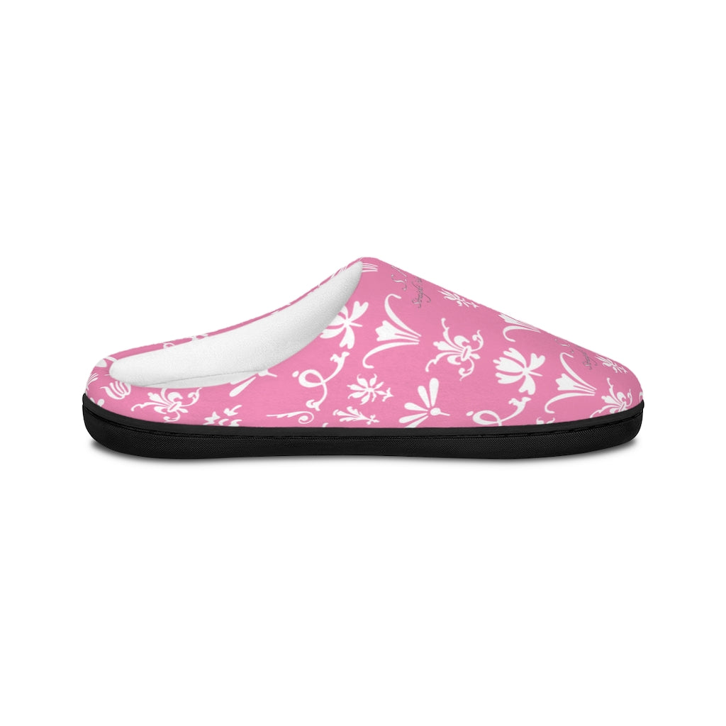 SHUS Brand Pink Indoor Luxury Slippers