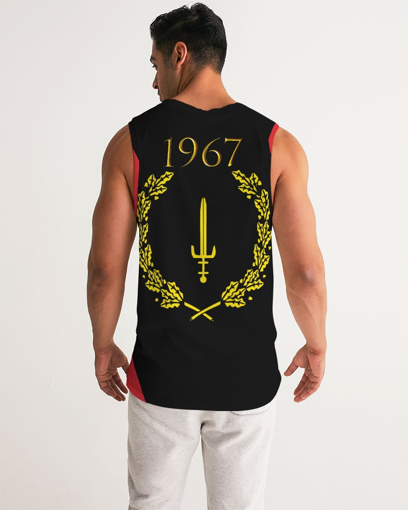 The Black American Heritage flag Luxury Men's Sports Tank