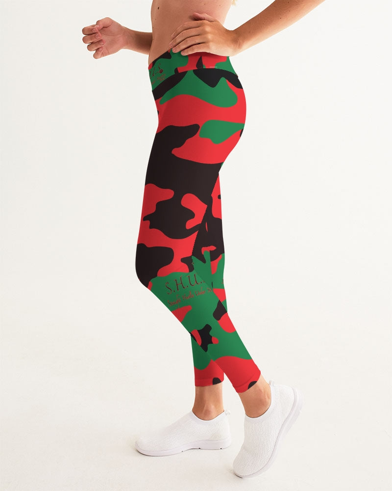 SHUS Brand RBG Camo Luxury Women's Yoga Pants
