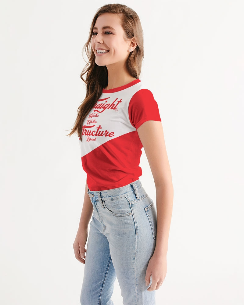 SHUS Brand Red  luxury Women's Tee