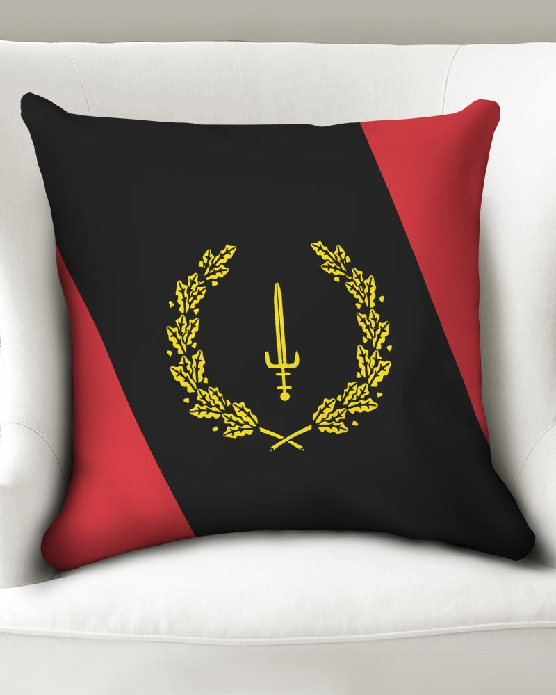 The Black American Heritage flag Luxury Throw Pillow Case 20"x20"