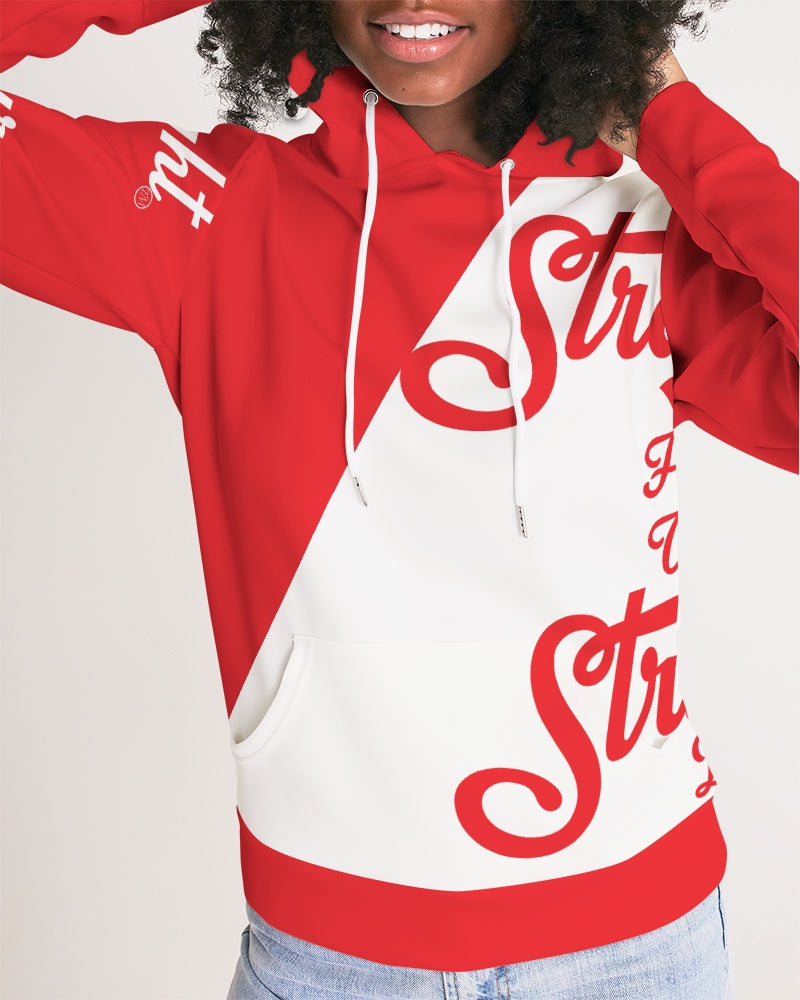 SHUS Red logo luxury Women's Hoodie