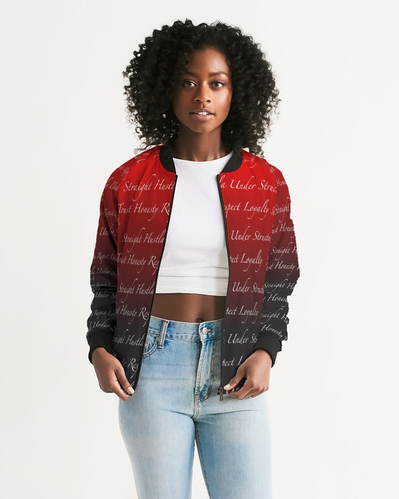 SHUS Brand Trust Luxury Women's Bomber Jacket