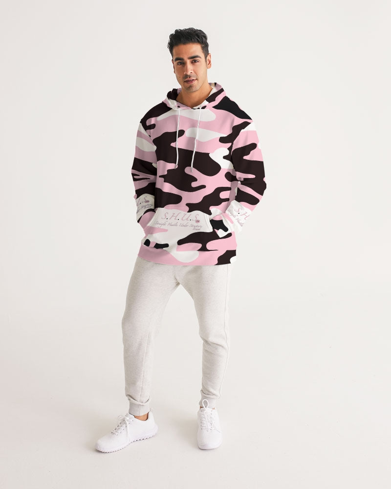 SHUS Brand Pink & Ready Camo Men's luxury Hoodie