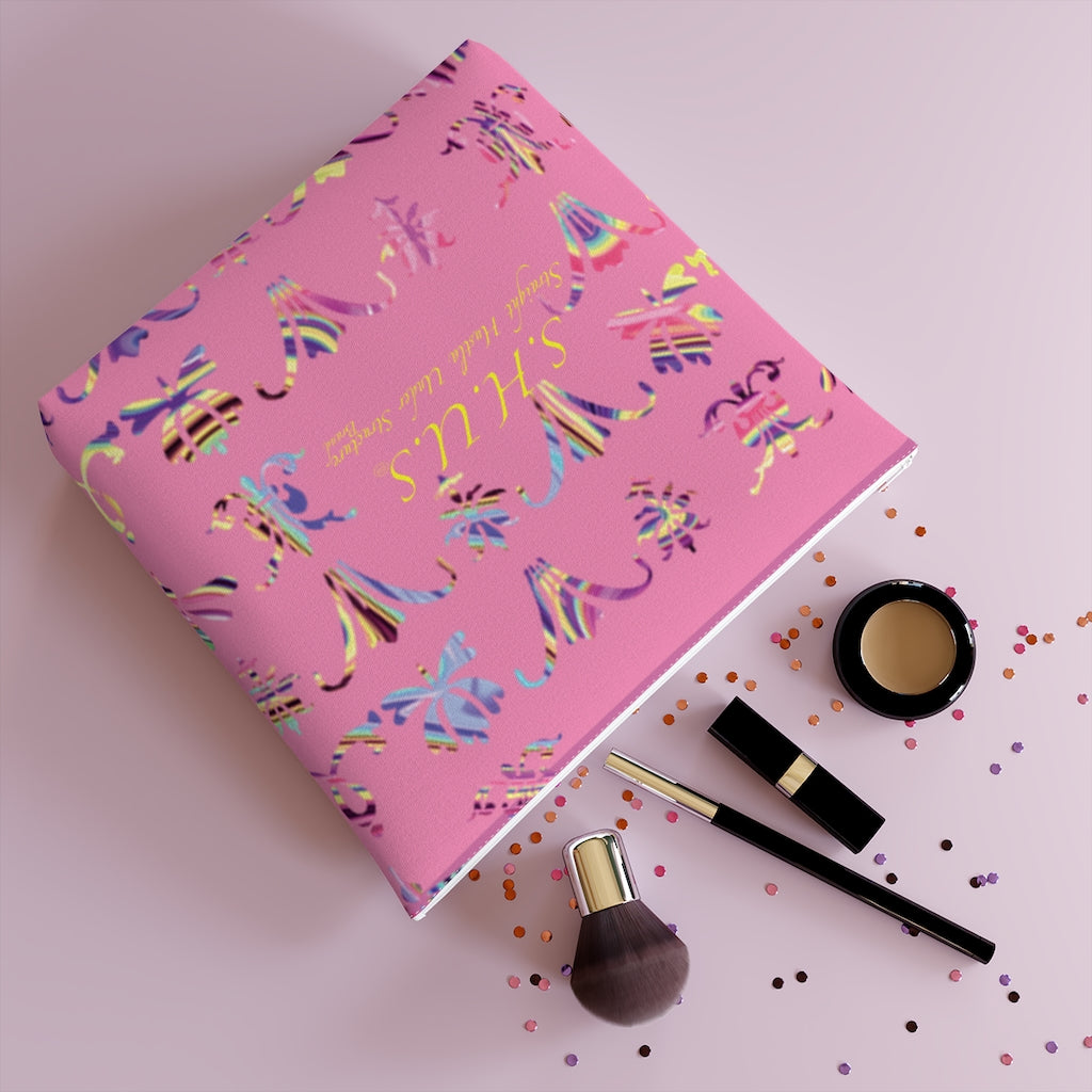 SHUS Brand Luxury Cotton Cosmetic Bag