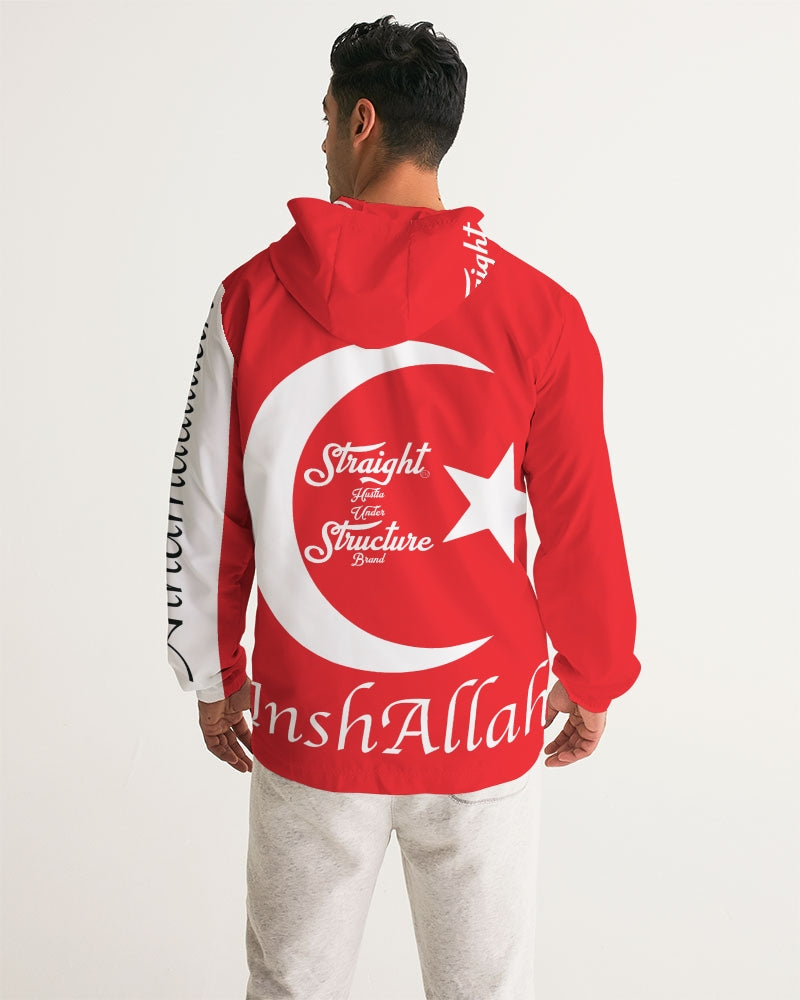 SHUS Brand Inshallah Luxury Men's Windbreaker