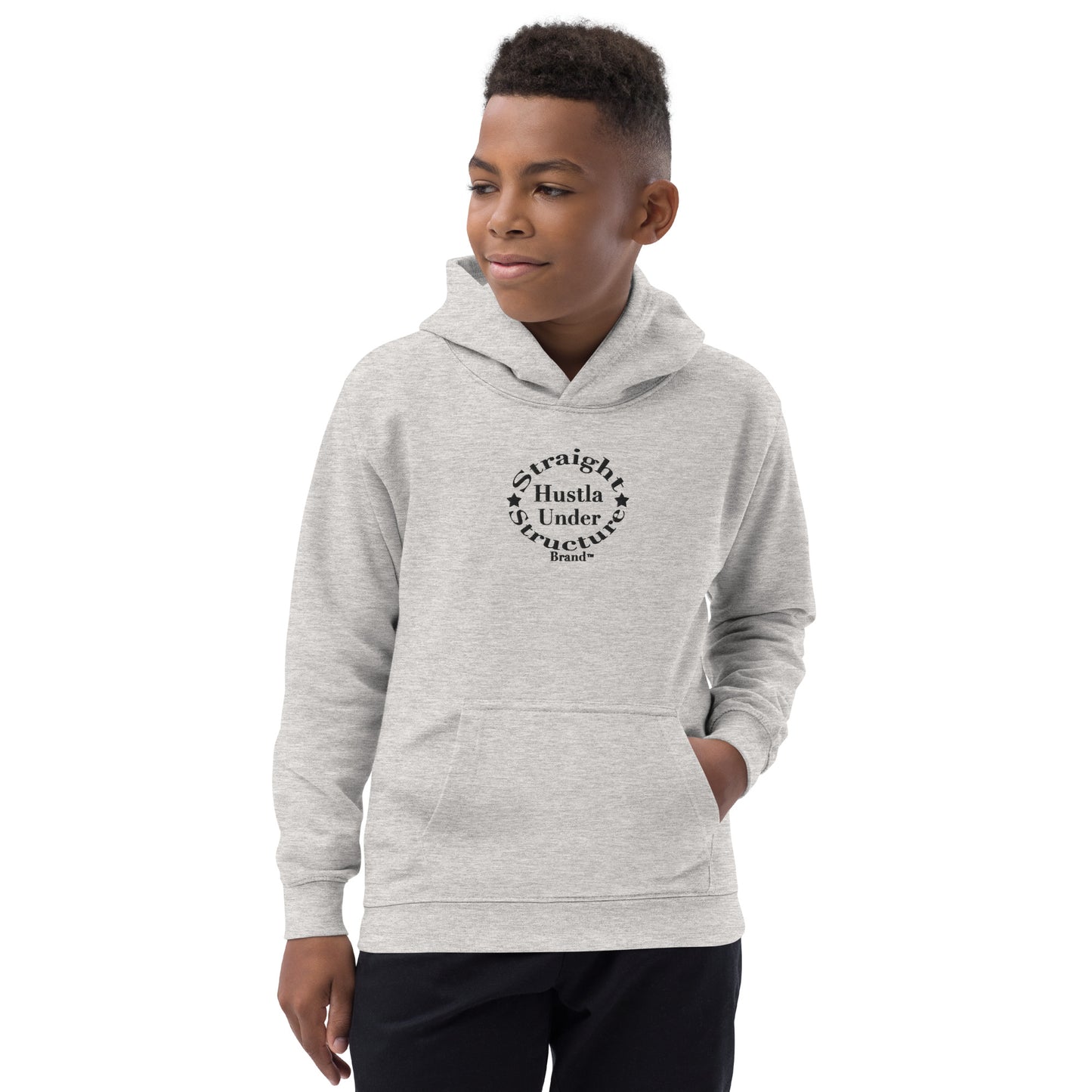 SHUS Brand luxury Embroidery & DTG Print Kids Hoodie