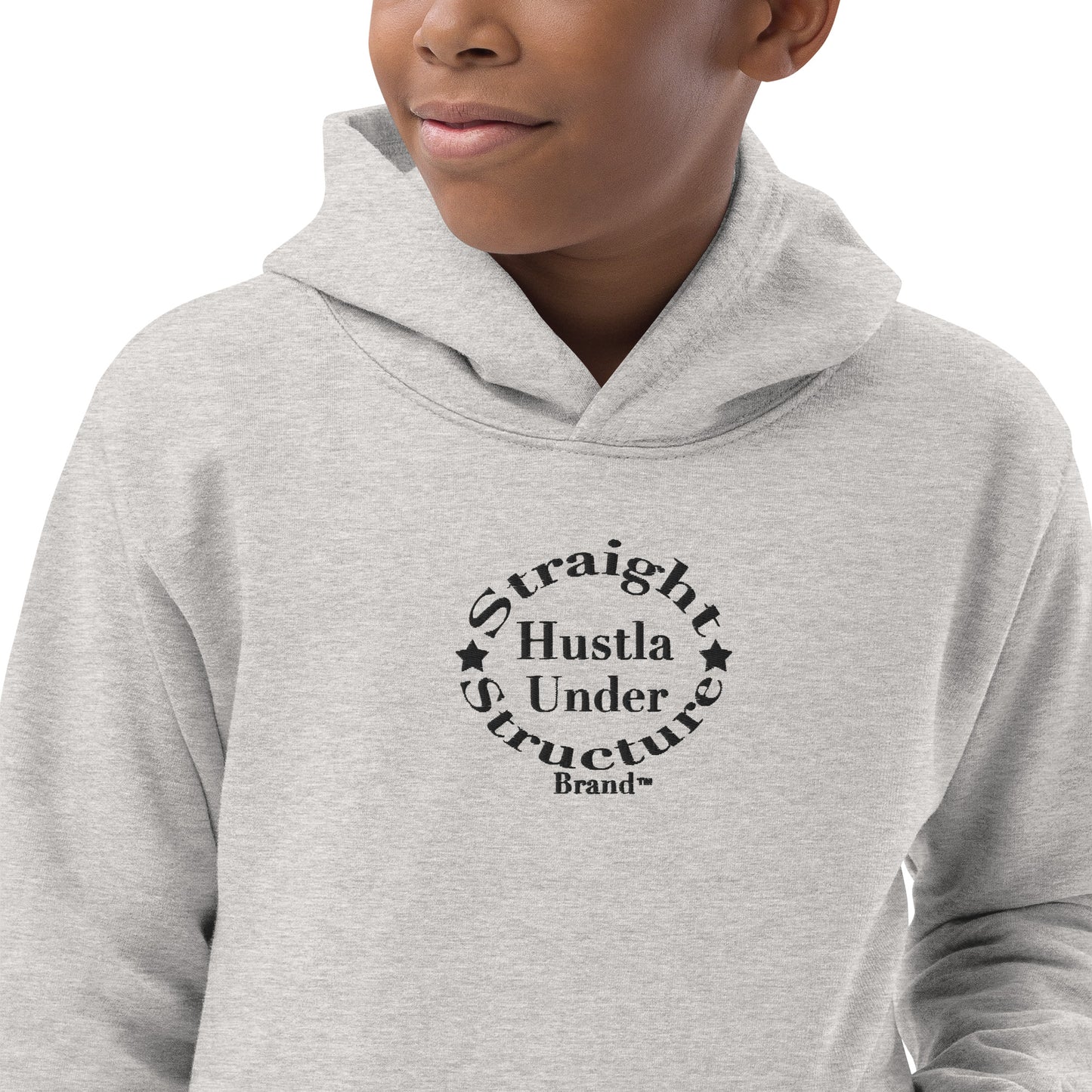 SHUS Brand luxury Embroidery & DTG Print Kids Hoodie