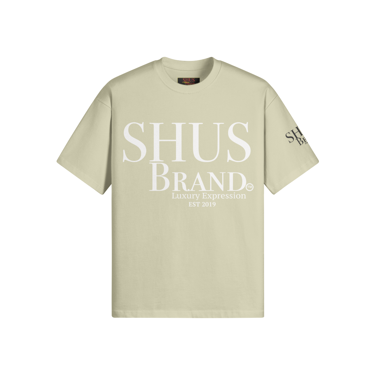 SHUS Brand Luxury Expression Oversize T-Shirt