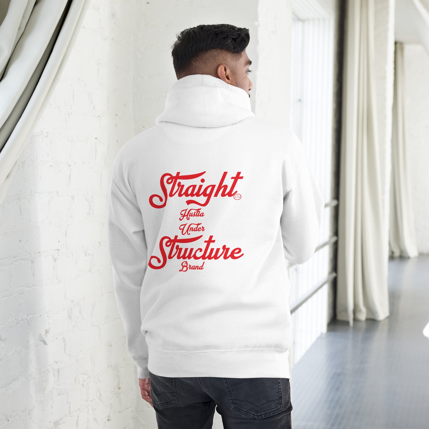 SHUS Brand luxury Embroidery & DTG Print  Unisex Hoodie